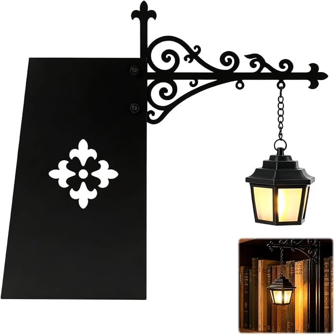 Bookshelf Lantern, Bookshelf Light, 3D Ghost Reading Book Lamp, Halloween Lamp for for Home Library,Study and Reading Corner, Mantel & Halloween Home Decorations