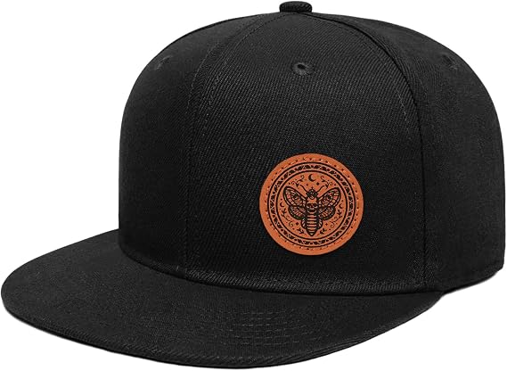Gothic Skull Flat Brim Hat for Men Women-Dark Street Hip Hop Snapback Baseball Cap - skull backpack