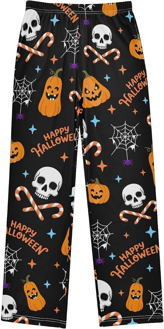 Pajama Pants Long Pj Bottoms - skull pajamas