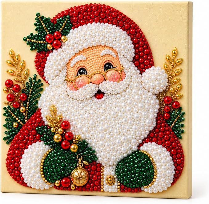 Diamond and Pearl Art Kits for Adults, Christmas Decorations, Framed Decor - skull wall art