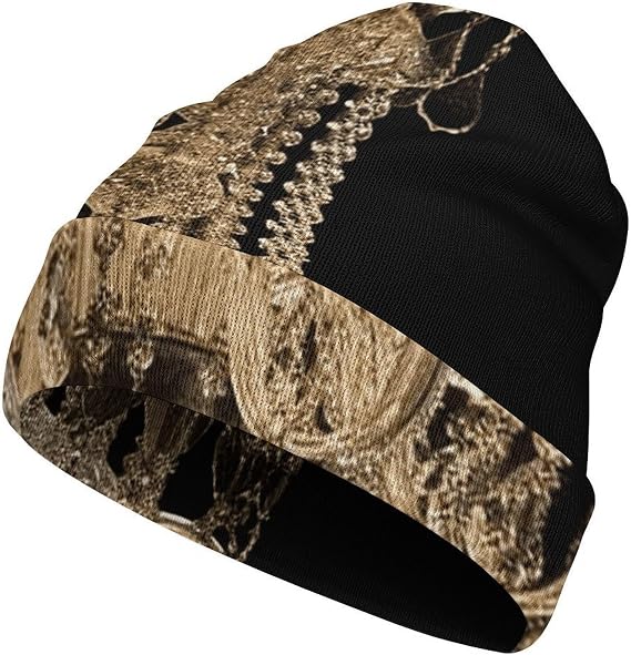Gorgeous Crystal Chandelier Winter Beanie Hat Knit Hat Skull Cap