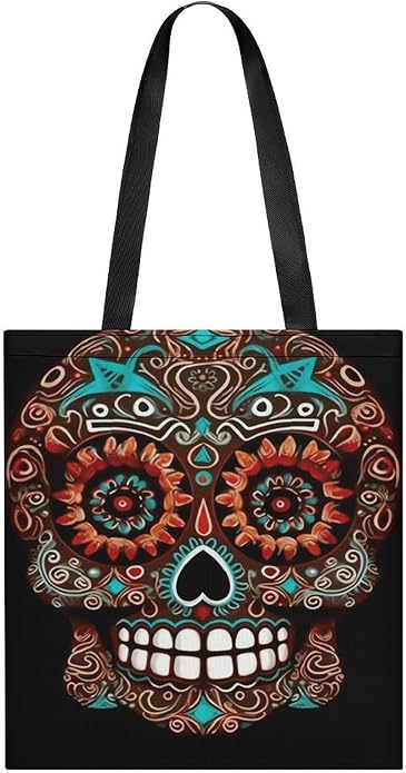 Sugar Skulls Day of The Dead Tote Bag Crossbody Bag Handbags - sugar skull handbags for sale