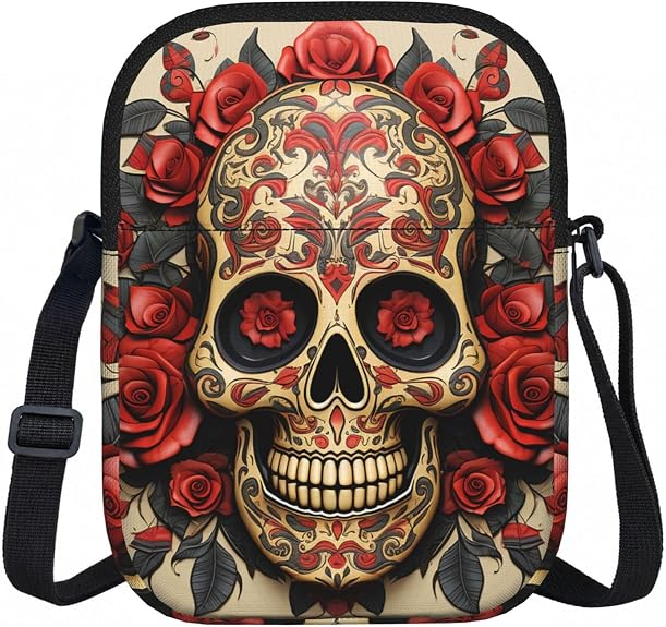 Crossbody Bags for Women,Mini Cell Phone Purse Handbag Travel Phone Bag - sugar skull handbags for sale