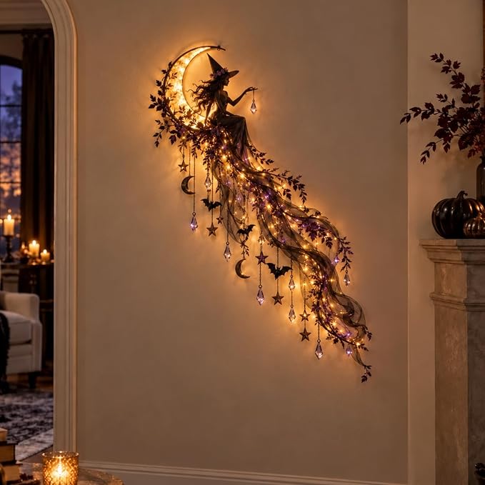 Halloween Festive LED, 2026 Wall Sconce Light for Indoor Outdoor Decoration