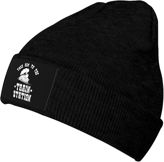 Take Him to The Trains Stations Warm Skull Cap - skull jacket
