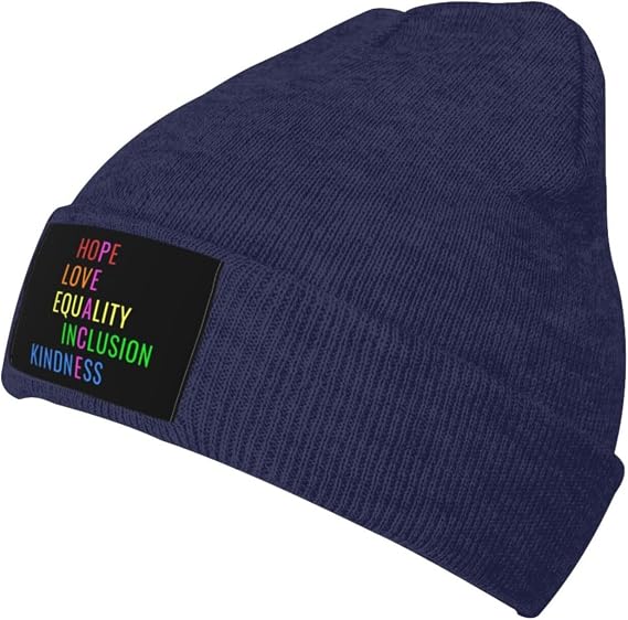 Love Peace Equality Inclusion Kindness Hope Warm Skull Cap - skull jacket