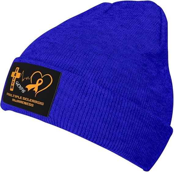 Multiple Sclerosis Awareness Warm Skull Cap - skull jacket