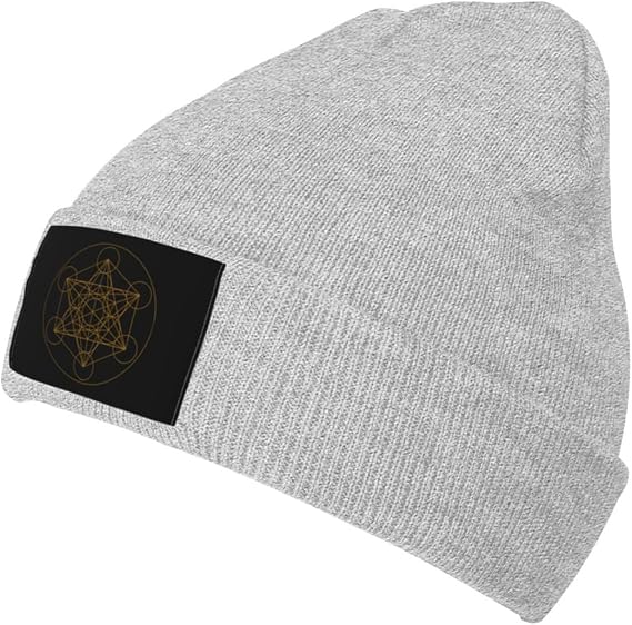 Metatron's Cube Warm Skull Cap - skull jacket