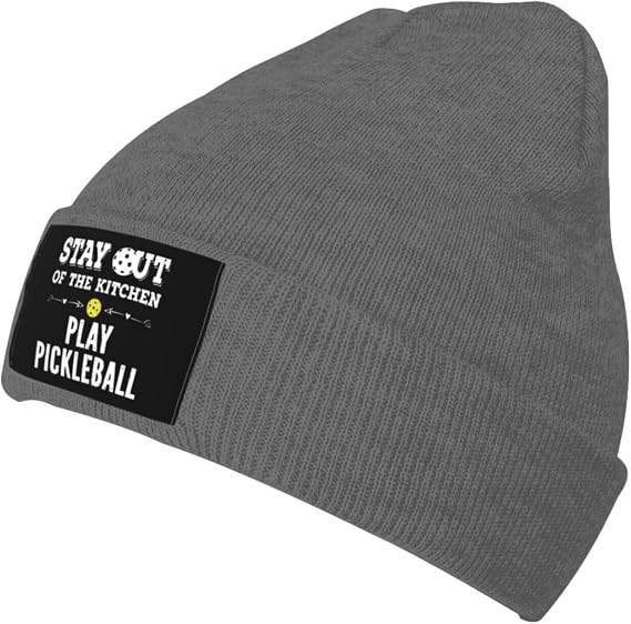 Stay Out of The Kitchen Pickleball Warm Skull Cap - skull jacket