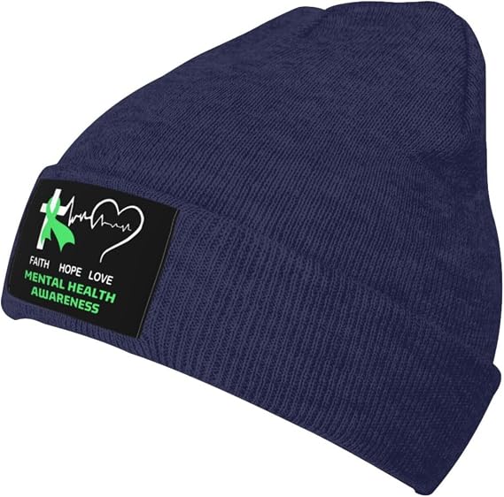 Mental Health Awareness Warm Skull Cap - skull jacket