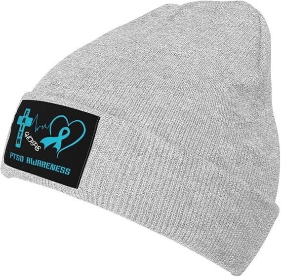PTSD Awareness Warm Skull Cap - skull jacket