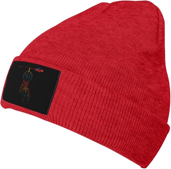 Native Indian American Dream Catcher Warm Skull Cap - skull jacket
