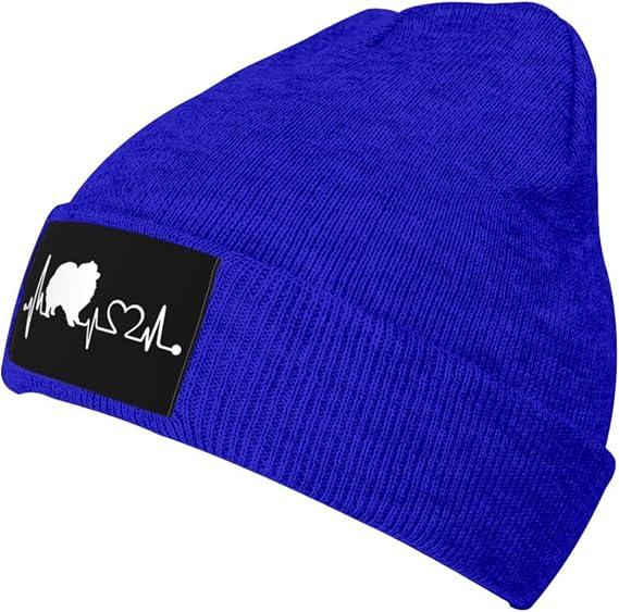 Pomeranian Heartbeat Dog Warm Skull Cap - skull jacket