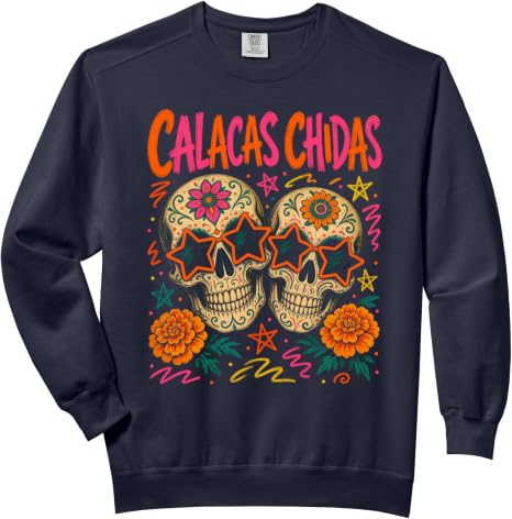 Comfort Colors Adult Sweatshirt - skull sweatshirts