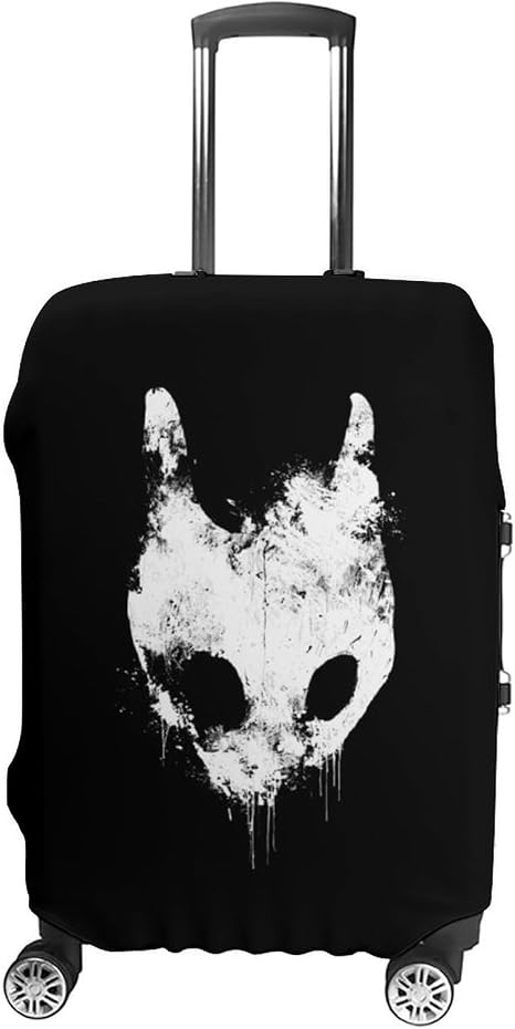 Cat Skull Luggage Covers Travel Suitcase Protector XL - skull suitcase