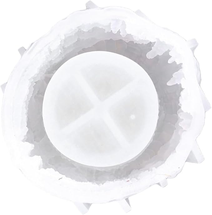 Skull Jewelry Tray Mold, White Silicone Halloween DIY Resin Crafting - skull ashtray